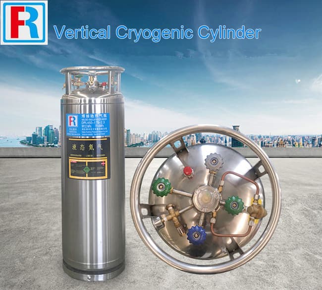 cryogenic liquid gas cylinder_welded insulated cylinder